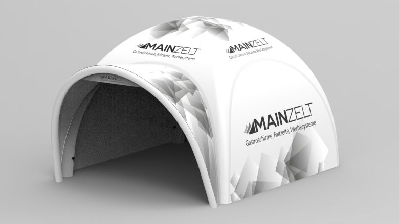 Aufblasbare-Eventzelte Dome-Zelte Links Offen