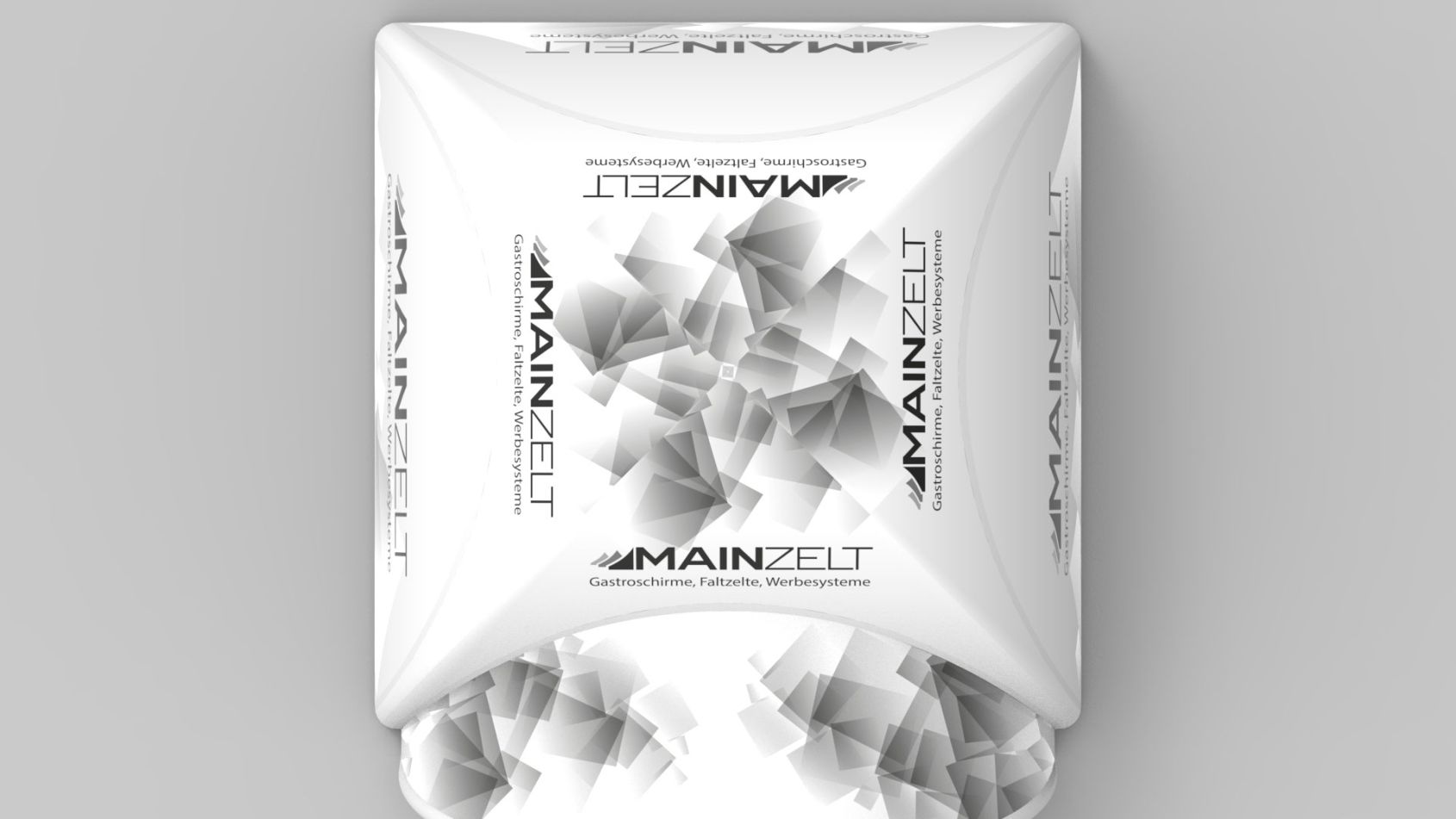 Aufblasbare-Eventzelte Dome-Zelte Ansicht von oben